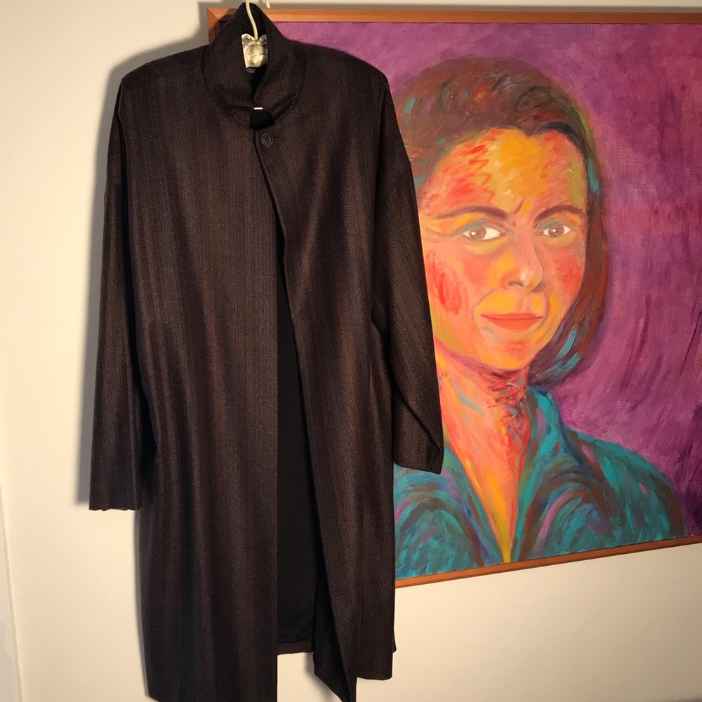 Cashmere coat & matching skirt, Eskandar